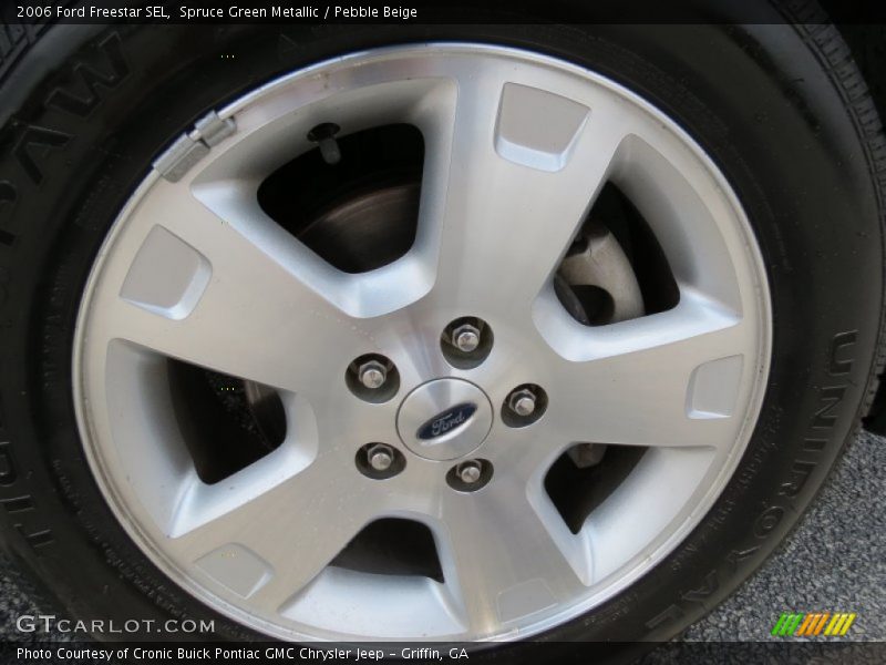 Spruce Green Metallic / Pebble Beige 2006 Ford Freestar SEL