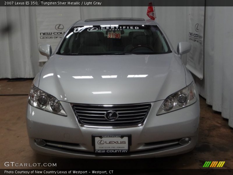 Tungsten Silver Metallic / Light Gray 2007 Lexus ES 350