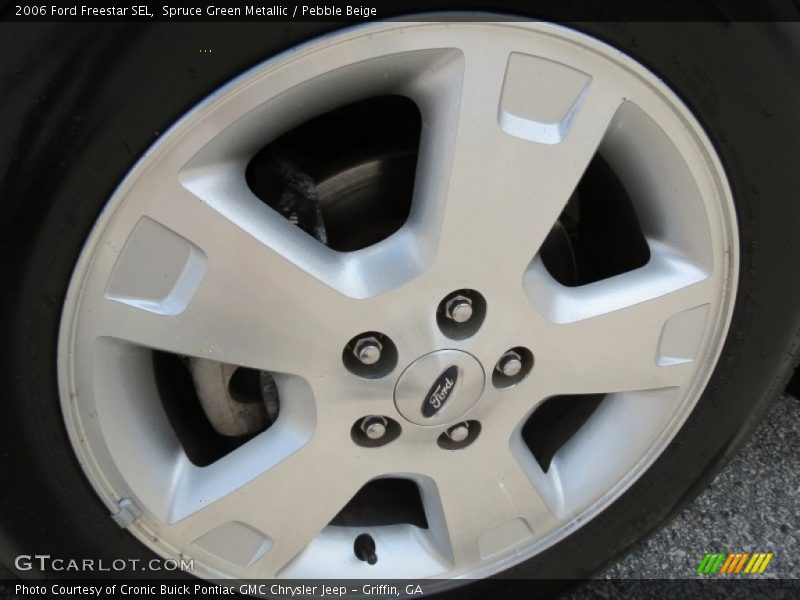 Spruce Green Metallic / Pebble Beige 2006 Ford Freestar SEL
