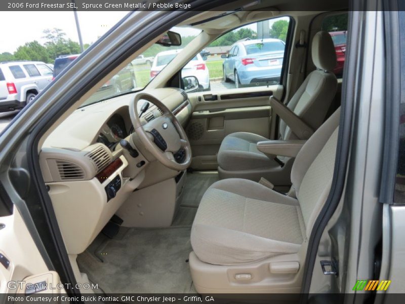 Spruce Green Metallic / Pebble Beige 2006 Ford Freestar SEL