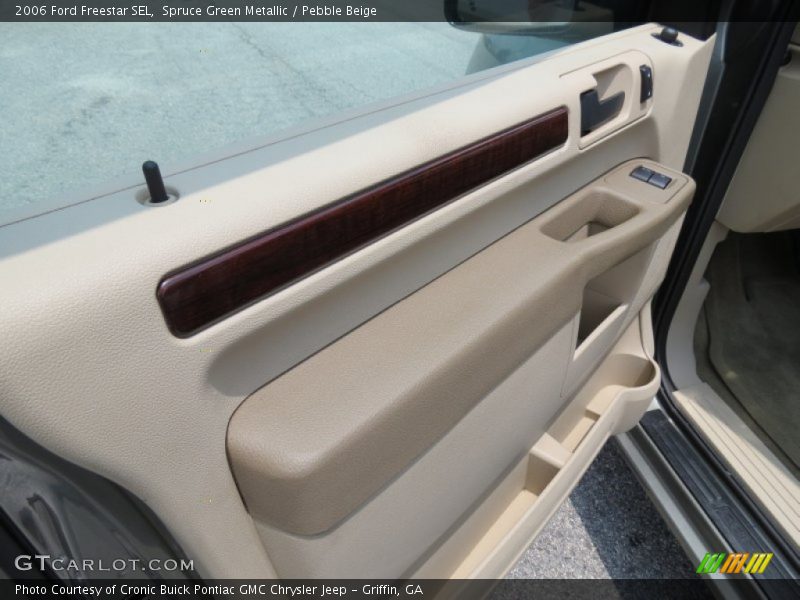 Spruce Green Metallic / Pebble Beige 2006 Ford Freestar SEL