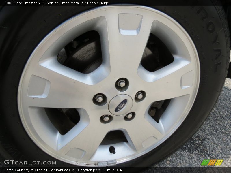 Spruce Green Metallic / Pebble Beige 2006 Ford Freestar SEL