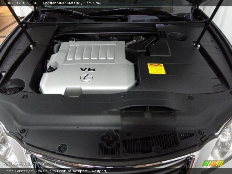 Tungsten Silver Metallic / Light Gray 2007 Lexus ES 350