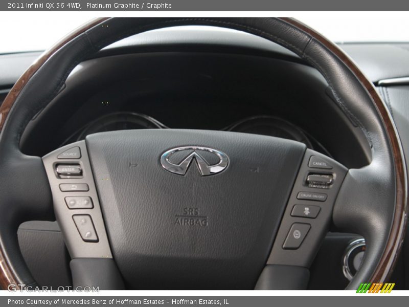 Platinum Graphite / Graphite 2011 Infiniti QX 56 4WD