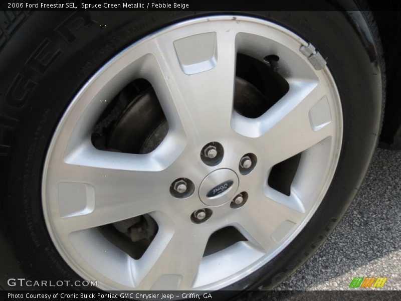 Spruce Green Metallic / Pebble Beige 2006 Ford Freestar SEL