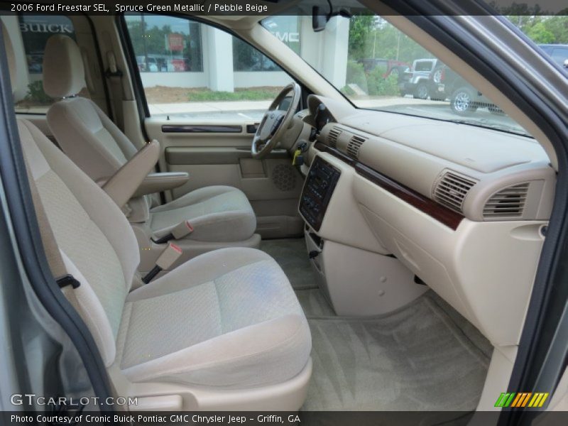 Spruce Green Metallic / Pebble Beige 2006 Ford Freestar SEL