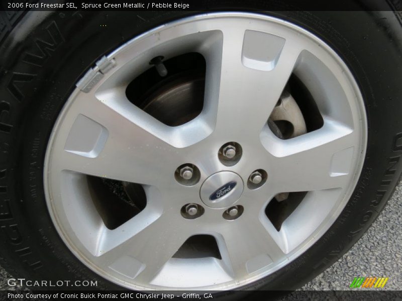 Spruce Green Metallic / Pebble Beige 2006 Ford Freestar SEL