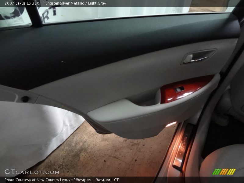 Tungsten Silver Metallic / Light Gray 2007 Lexus ES 350