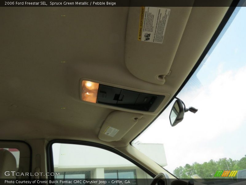 Spruce Green Metallic / Pebble Beige 2006 Ford Freestar SEL