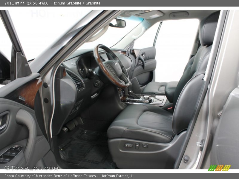  2011 QX 56 4WD Graphite Interior