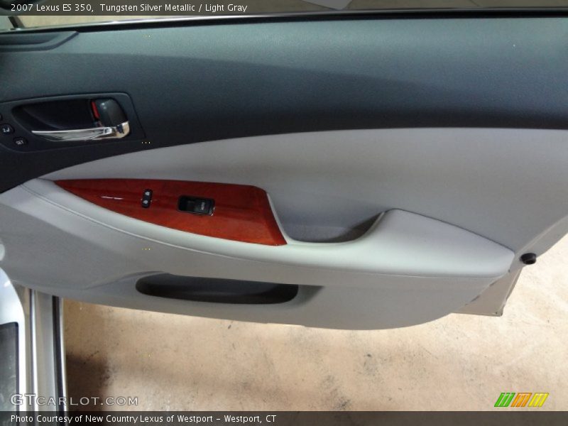 Tungsten Silver Metallic / Light Gray 2007 Lexus ES 350