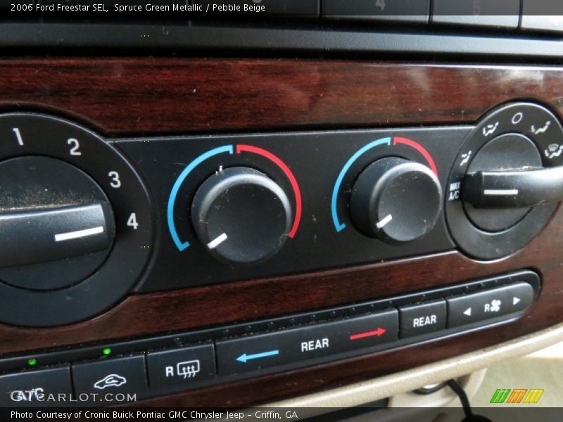 Spruce Green Metallic / Pebble Beige 2006 Ford Freestar SEL