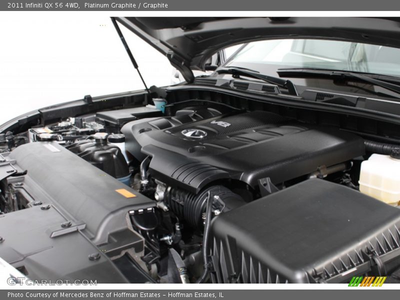  2011 QX 56 4WD Engine - 5.6 Liter DIG DOHC 32-Valve CVTCS V8