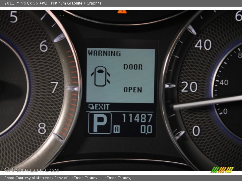Platinum Graphite / Graphite 2011 Infiniti QX 56 4WD