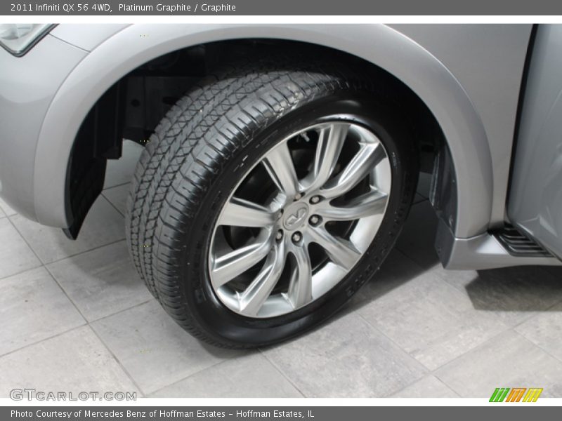 Platinum Graphite / Graphite 2011 Infiniti QX 56 4WD