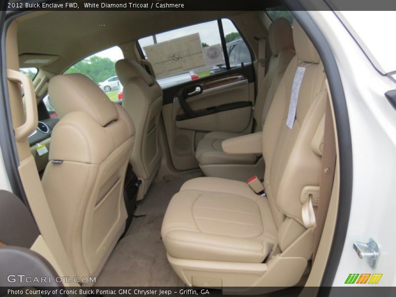 White Diamond Tricoat / Cashmere 2012 Buick Enclave FWD