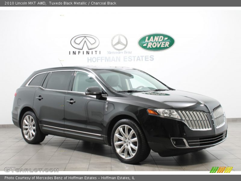 Tuxedo Black Metallic / Charcoal Black 2010 Lincoln MKT AWD