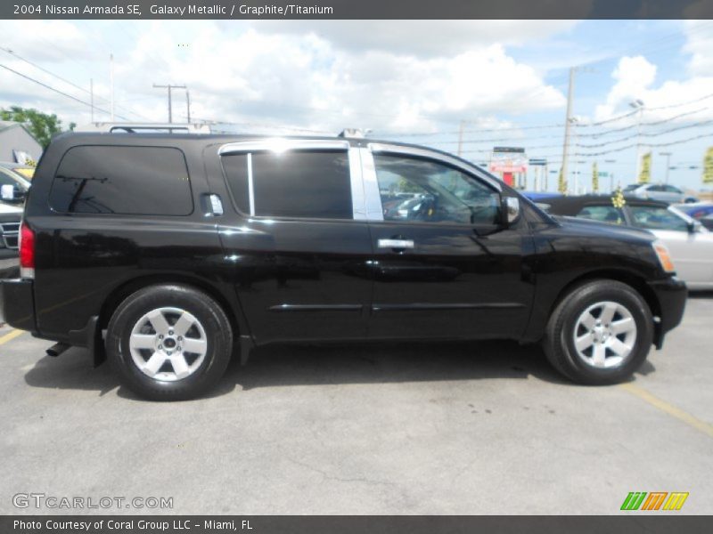 Galaxy Metallic / Graphite/Titanium 2004 Nissan Armada SE