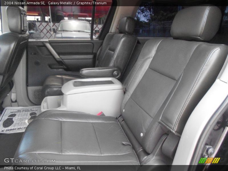 Galaxy Metallic / Graphite/Titanium 2004 Nissan Armada SE