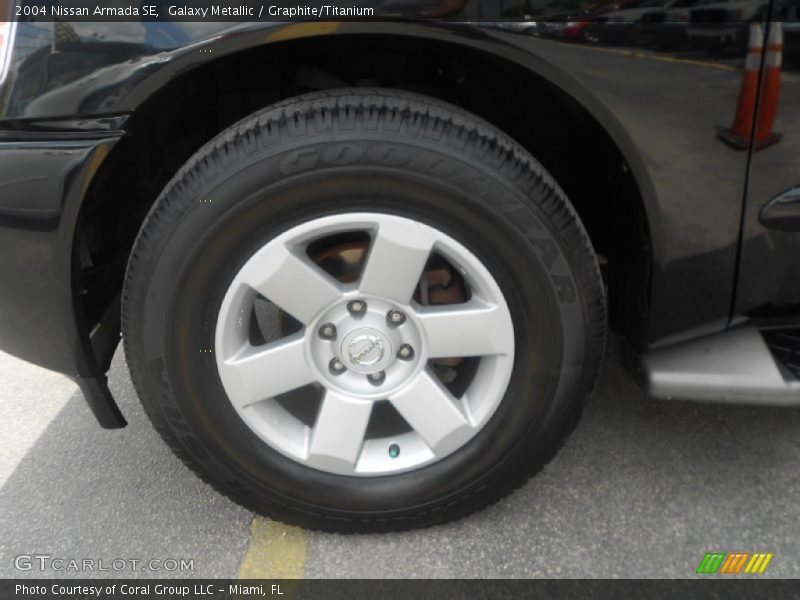 Galaxy Metallic / Graphite/Titanium 2004 Nissan Armada SE