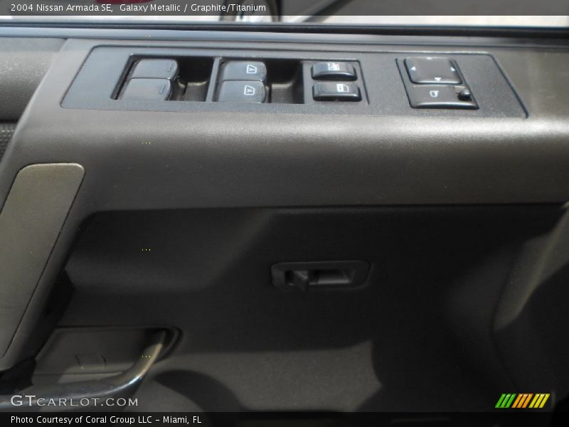 Galaxy Metallic / Graphite/Titanium 2004 Nissan Armada SE