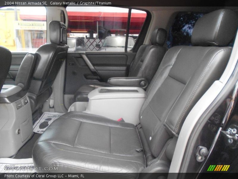 Galaxy Metallic / Graphite/Titanium 2004 Nissan Armada SE