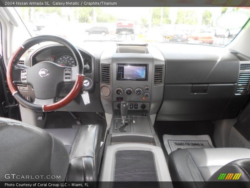 Galaxy Metallic / Graphite/Titanium 2004 Nissan Armada SE