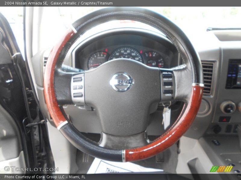 Galaxy Metallic / Graphite/Titanium 2004 Nissan Armada SE