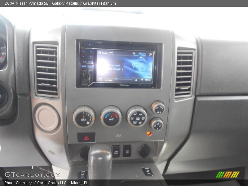 Galaxy Metallic / Graphite/Titanium 2004 Nissan Armada SE