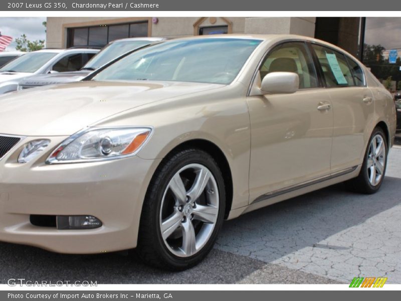 Chardonnay Pearl / Cashmere 2007 Lexus GS 350