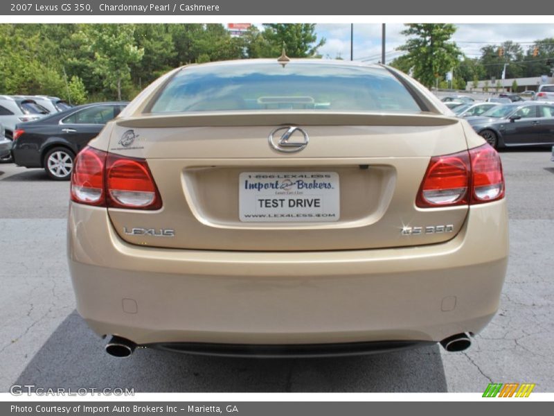 Chardonnay Pearl / Cashmere 2007 Lexus GS 350