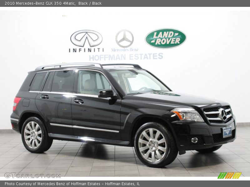 Black / Black 2010 Mercedes-Benz GLK 350 4Matic