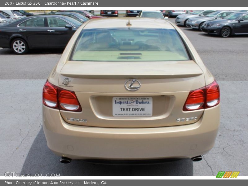 Chardonnay Pearl / Cashmere 2007 Lexus GS 350