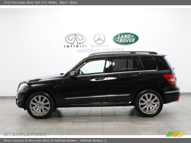 Black / Black 2010 Mercedes-Benz GLK 350 4Matic