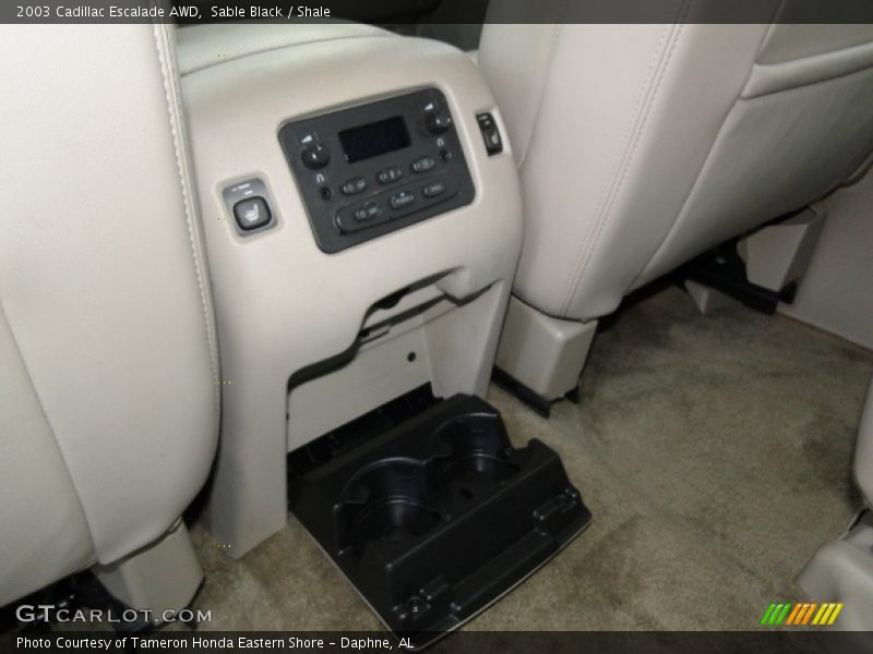 Sable Black / Shale 2003 Cadillac Escalade AWD