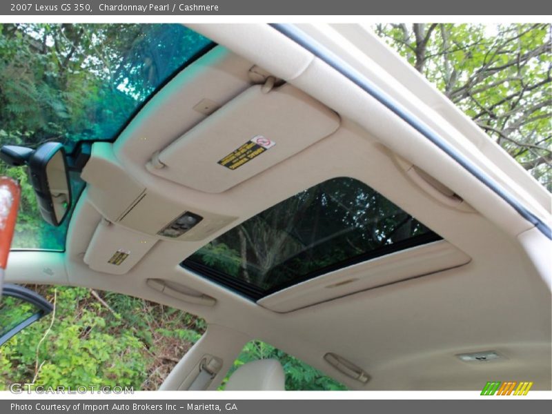 Chardonnay Pearl / Cashmere 2007 Lexus GS 350
