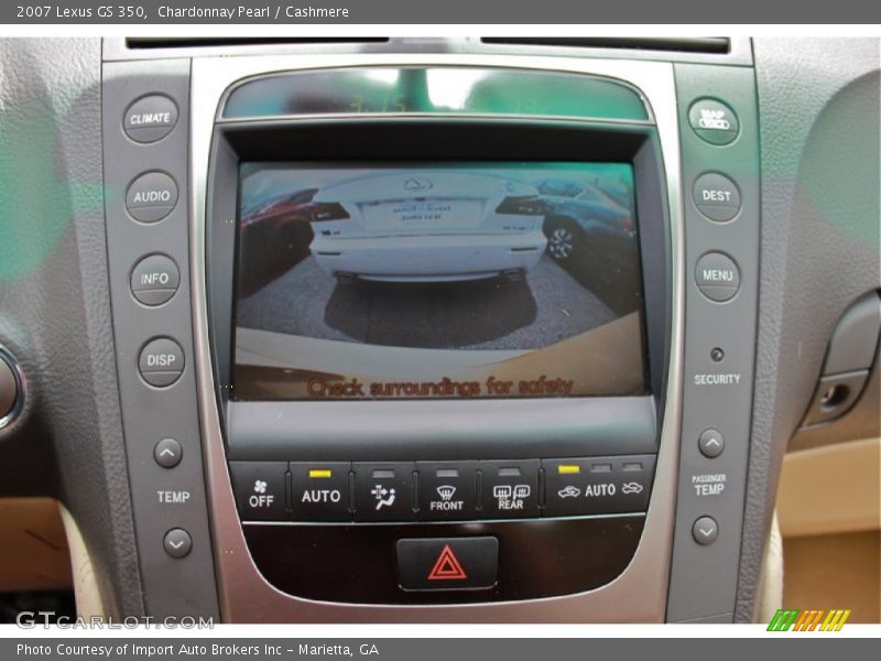 Chardonnay Pearl / Cashmere 2007 Lexus GS 350