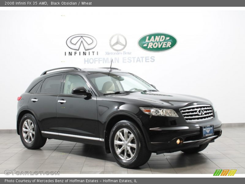 Black Obsidian / Wheat 2008 Infiniti FX 35 AWD