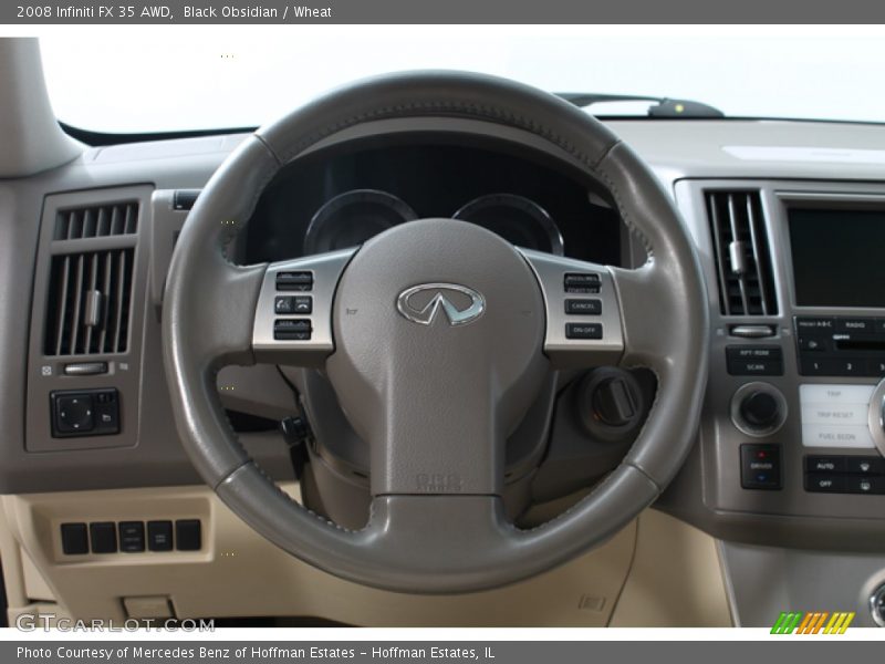 Black Obsidian / Wheat 2008 Infiniti FX 35 AWD