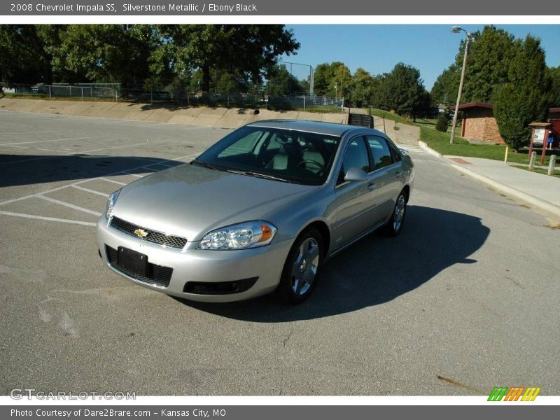 Silverstone Metallic / Ebony Black 2008 Chevrolet Impala SS