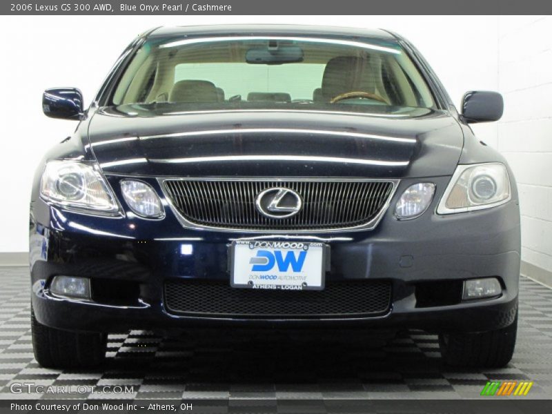 Blue Onyx Pearl / Cashmere 2006 Lexus GS 300 AWD