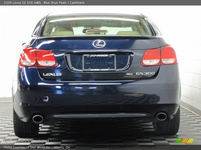 Blue Onyx Pearl / Cashmere 2006 Lexus GS 300 AWD