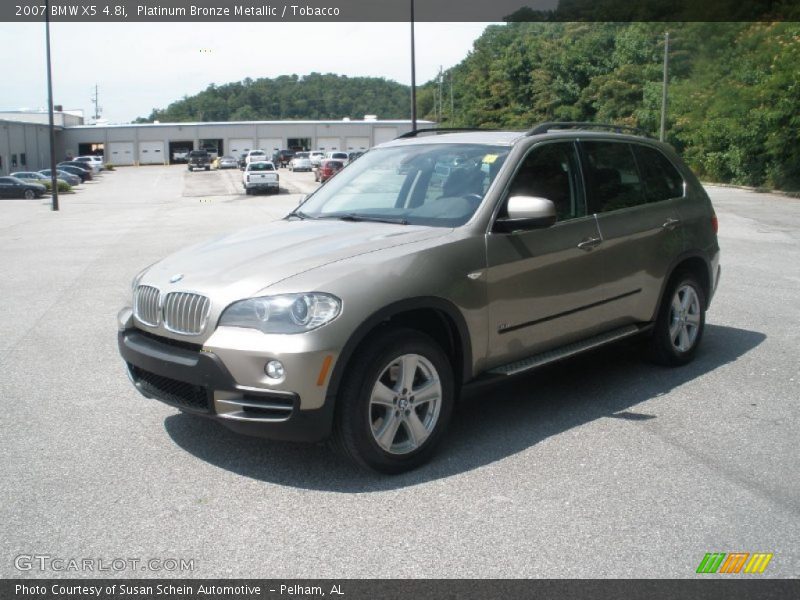 Platinum Bronze Metallic / Tobacco 2007 BMW X5 4.8i