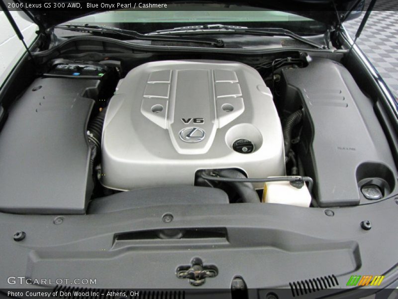 Blue Onyx Pearl / Cashmere 2006 Lexus GS 300 AWD