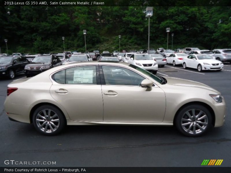 Satin Cashmere Metallic / Flaxen 2013 Lexus GS 350 AWD