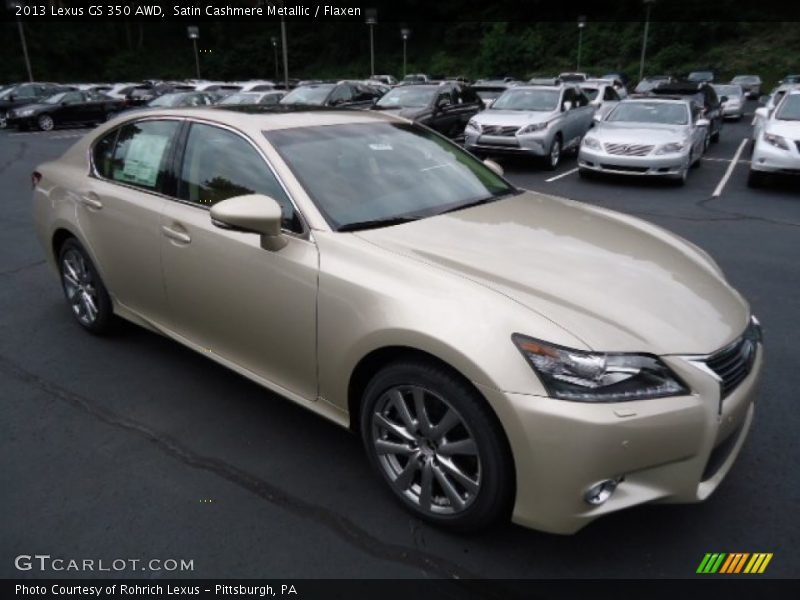 Satin Cashmere Metallic / Flaxen 2013 Lexus GS 350 AWD