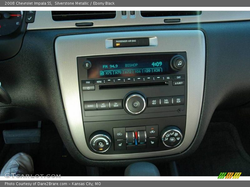 Silverstone Metallic / Ebony Black 2008 Chevrolet Impala SS