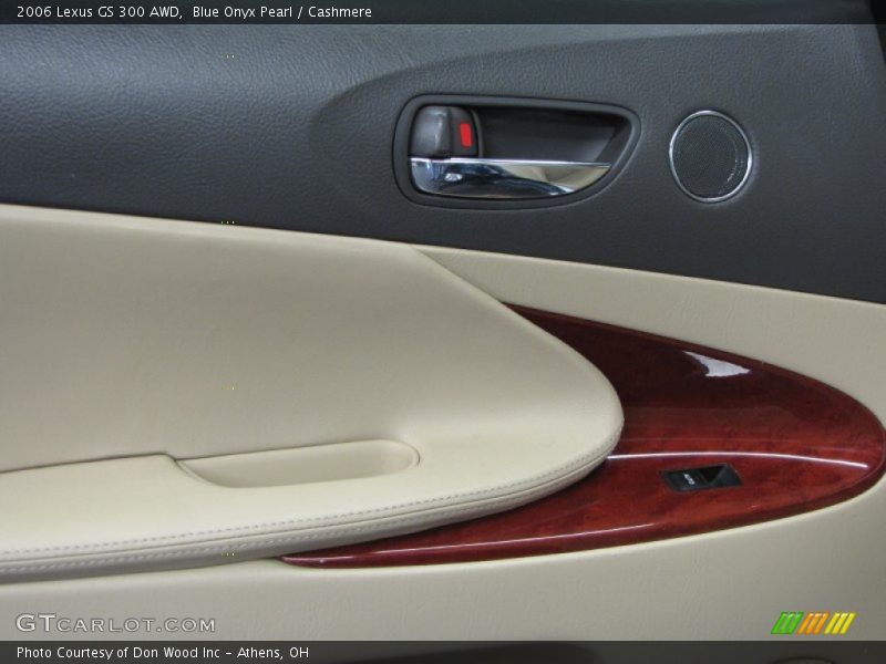 Blue Onyx Pearl / Cashmere 2006 Lexus GS 300 AWD
