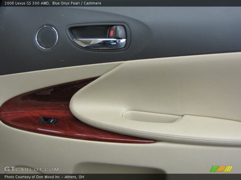 Blue Onyx Pearl / Cashmere 2006 Lexus GS 300 AWD