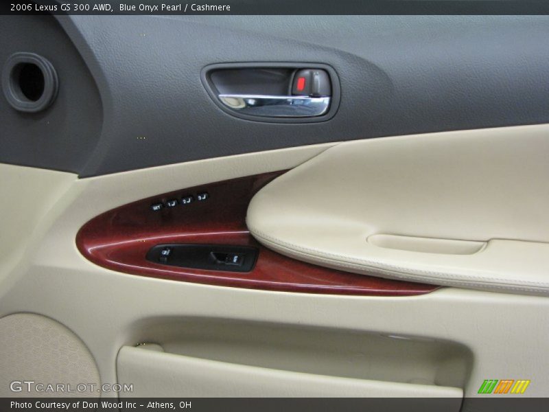 Blue Onyx Pearl / Cashmere 2006 Lexus GS 300 AWD